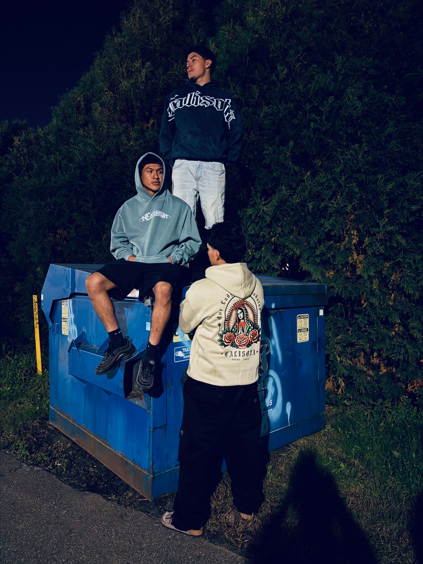 Calisota Mineral Blue Hoodie