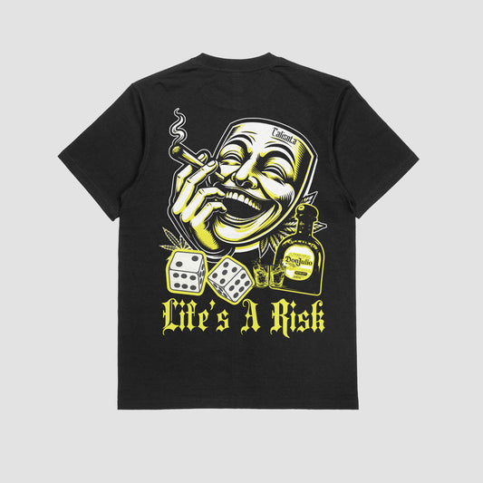 Calisota Life's A Risk Black Tee